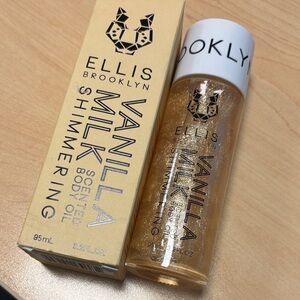 Ellis Brooklyn Vanilla Milk Shimmering Body Oil - Gold